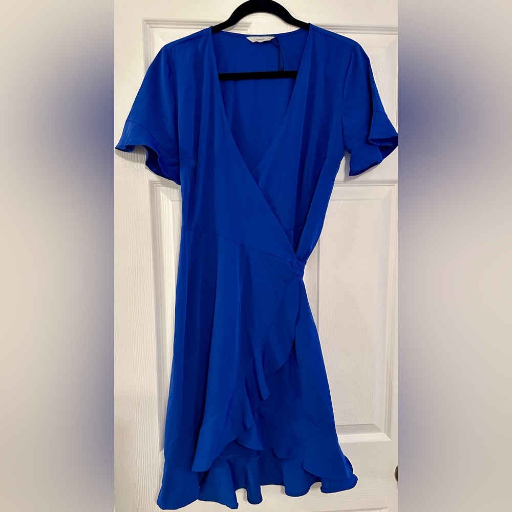 Pigalle Ruffle Wrap Dress